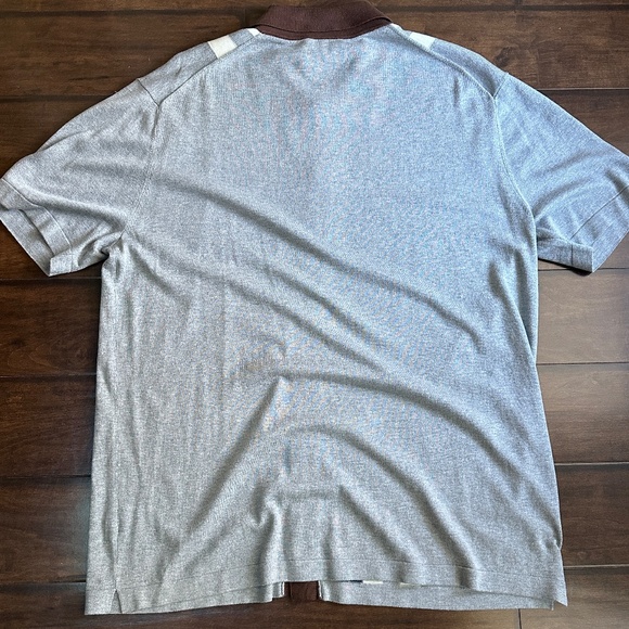 Todd Snyder Silk Cotton Short Sleeve Sweater Polo NWT - Picture 3 of 3